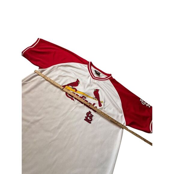 St. Louis Cardinals MLB White & Red Short Sleeve Baseball Jersey 2XL - Picture 6 of 13